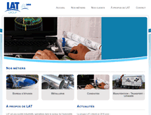 Tablet Screenshot of latgroup.com